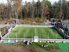 Backyard soccer field