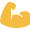Strong muscle icon