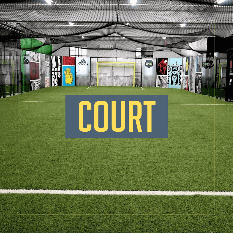 indoor soccer court