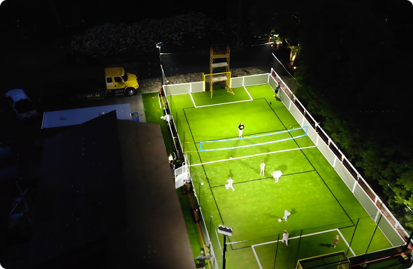 Side Yard Becomes a Soccer & Volleyball Hub in Danville, CA. 