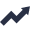 progressive arrow pointing up