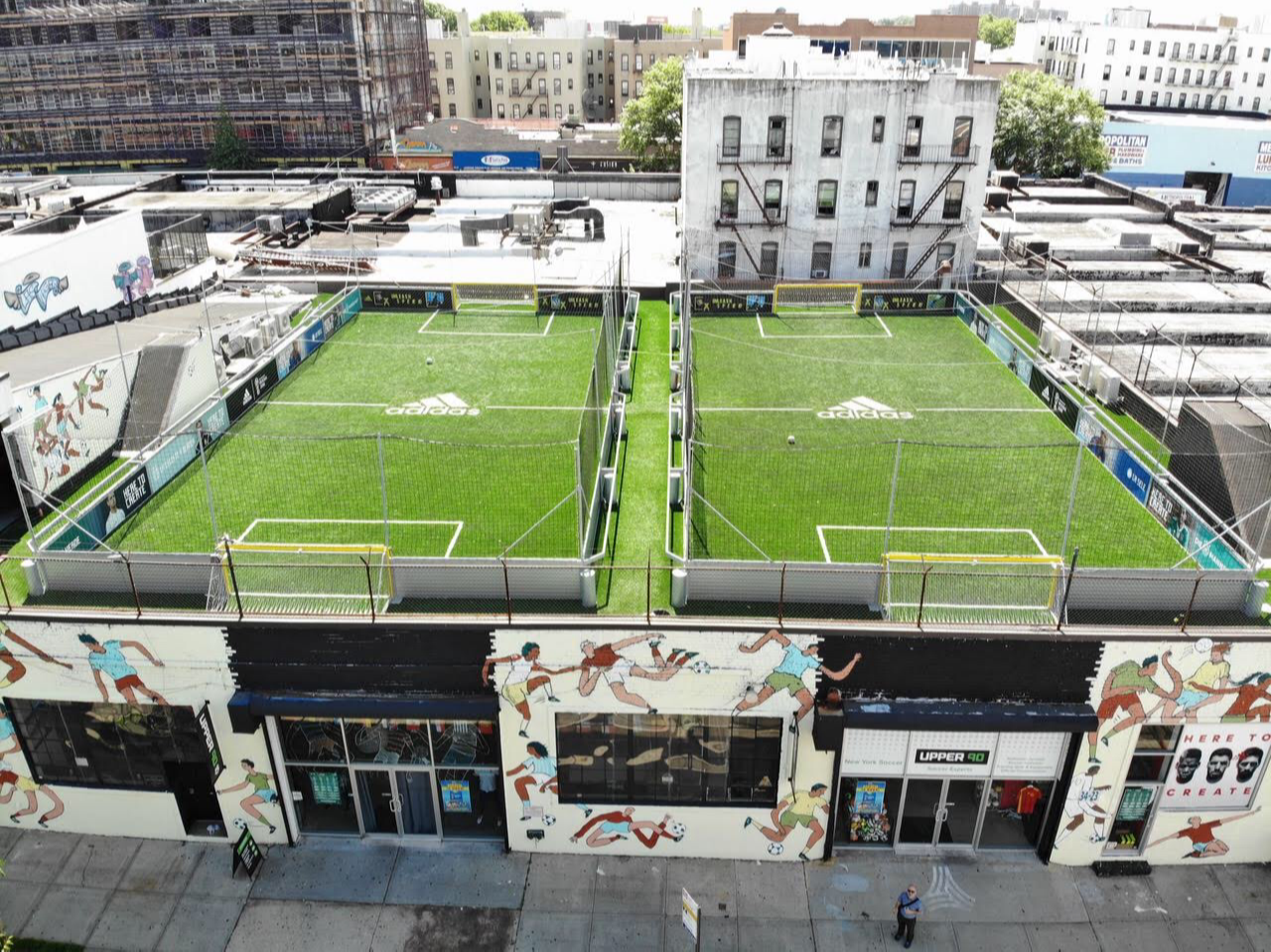 Mini Soccer Pitch Construction More Urban Soccer Park